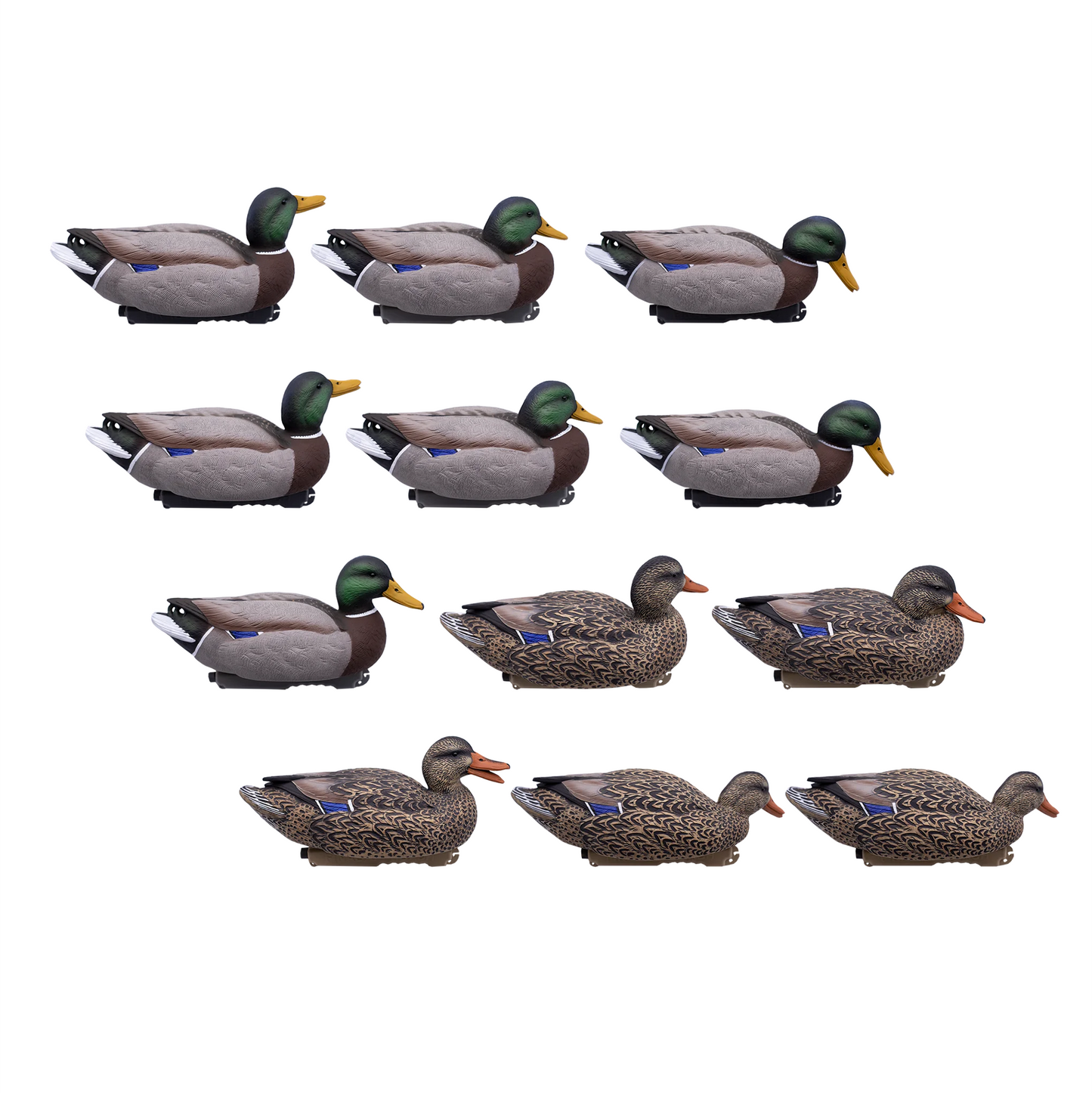 Final Approach High Definition Mallard Floaters - 12 Pack