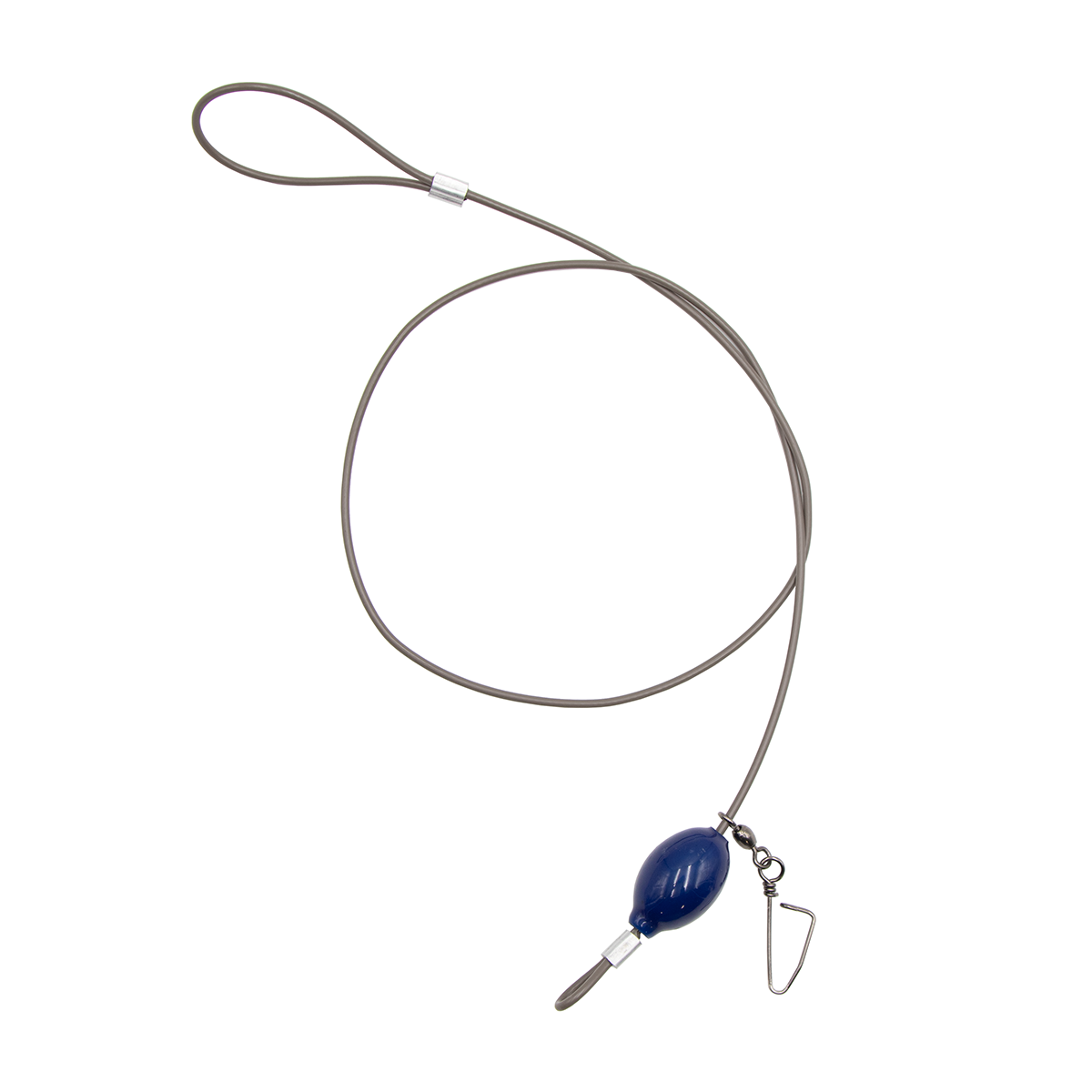 Steel decoy anchor rig for waterfowl