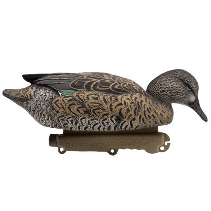 High Definition Greenwing Teal Floaters - 12 Pack
