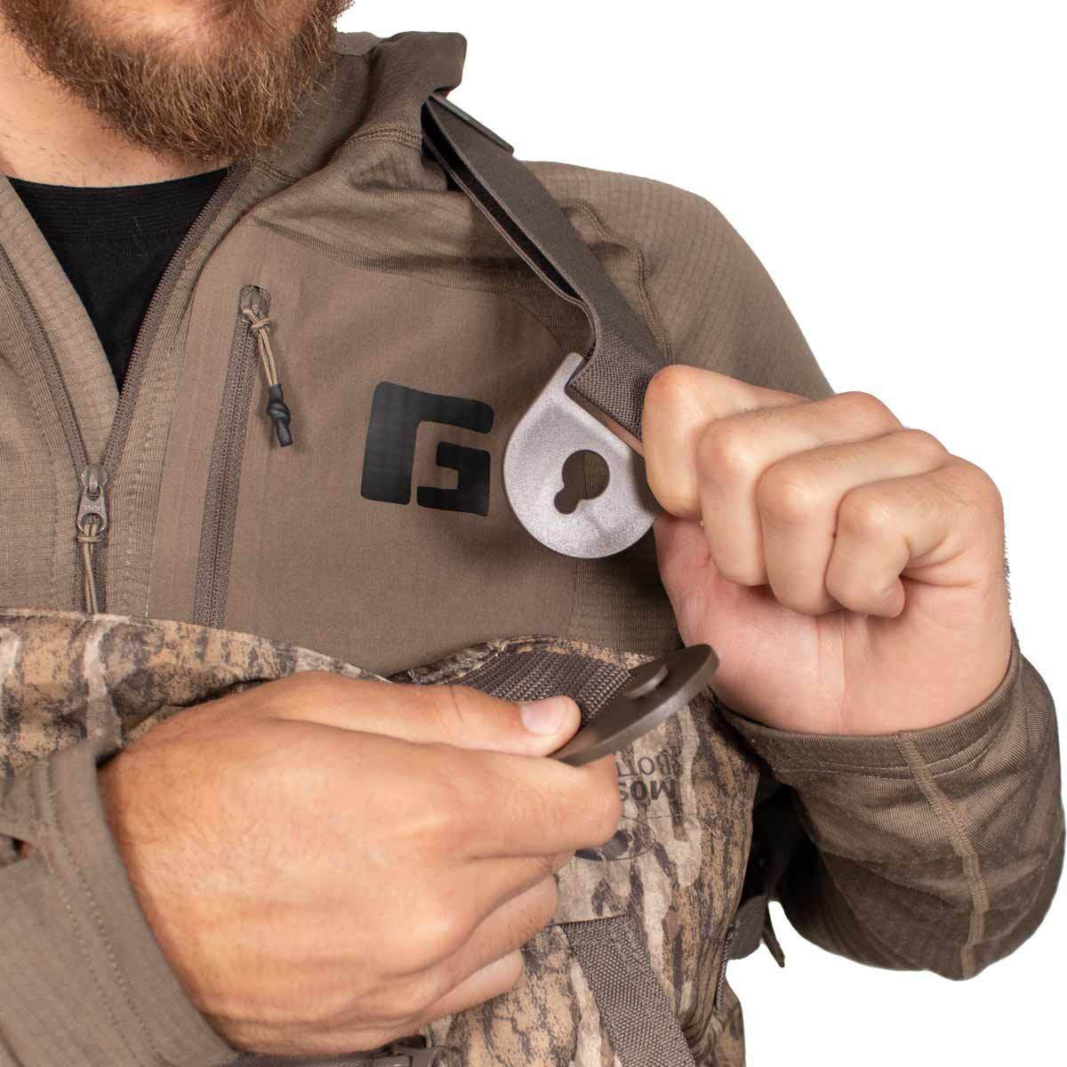 2-in-1 Insultated Breathable Waders with detachable lining
